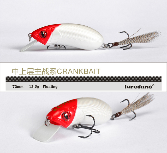 Przynęta Crankbait Jerk Lurefans CC70 pływająca 70mm 13g Sea Bass fałszywa twarda przynęta karpia błystka Wobbler Set - Wianko - 16