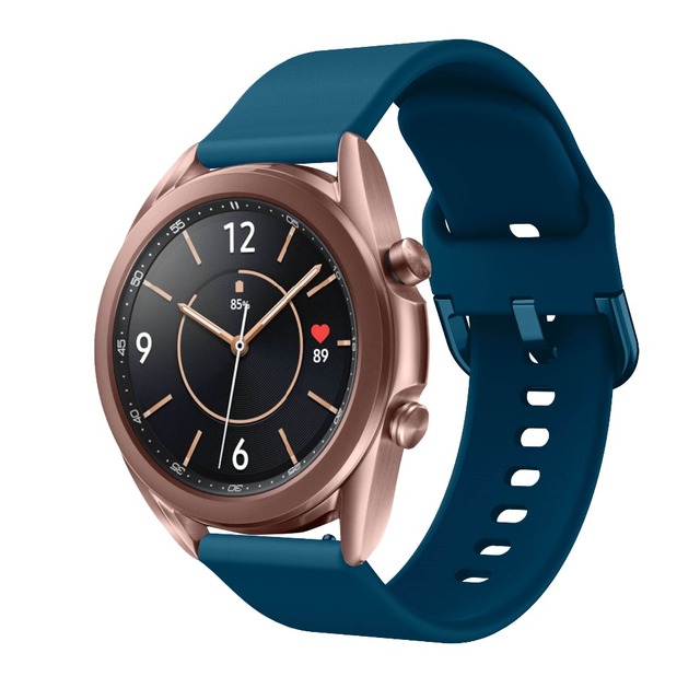 Silikonowy pasek do zegarka Samsung Galaxy 3 - Sportowy pasek inteligentny - 20mm 22mm paski do zegarków - Wianko - 26