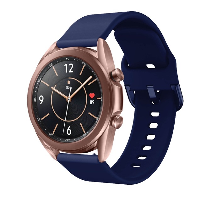 Silikonowy pasek do zegarka Samsung Galaxy 3 - Sportowy pasek inteligentny - 20mm 22mm paski do zegarków - Wianko - 32
