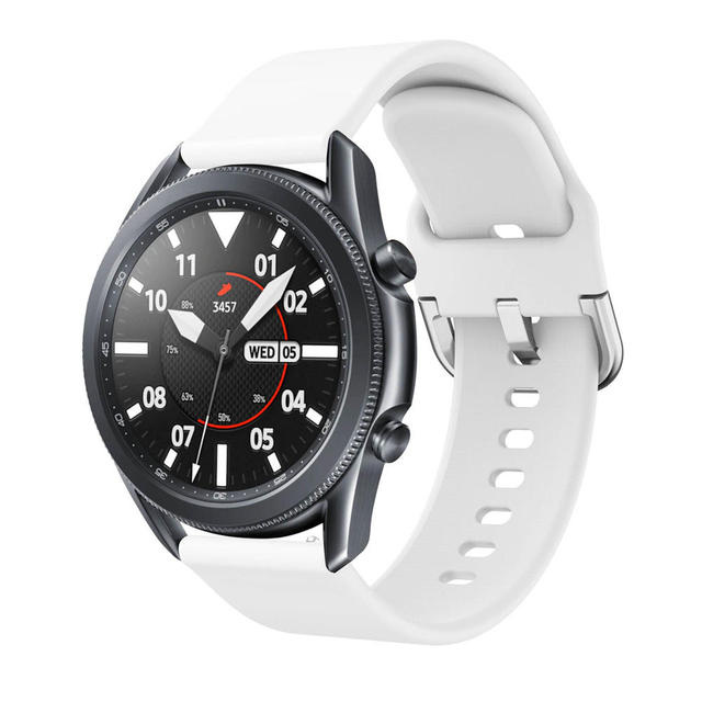 Silikonowy pasek do zegarka Samsung Galaxy 3 - Sportowy pasek inteligentny - 20mm 22mm paski do zegarków - Wianko - 7