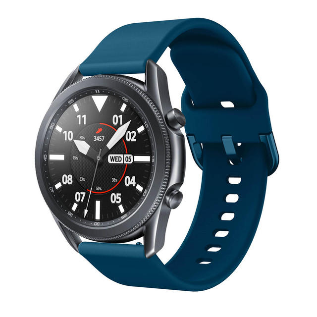 Silikonowy pasek do zegarka Samsung Galaxy 3 - Sportowy pasek inteligentny - 20mm 22mm paski do zegarków - Wianko - 14