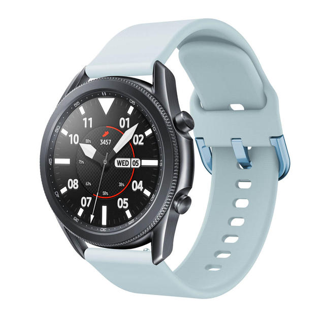 Silikonowy pasek do zegarka Samsung Galaxy 3 - Sportowy pasek inteligentny - 20mm 22mm paski do zegarków - Wianko - 15