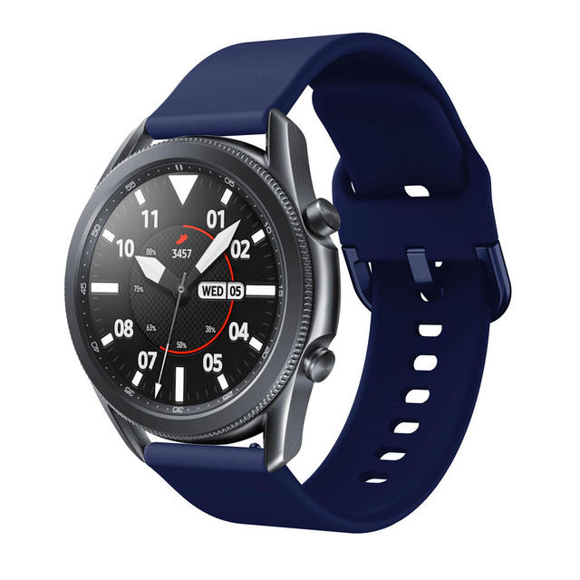 Silikonowy pasek do zegarka Samsung Galaxy 3 - Sportowy pasek inteligentny - 20mm 22mm paski do zegarków - Wianko - 17