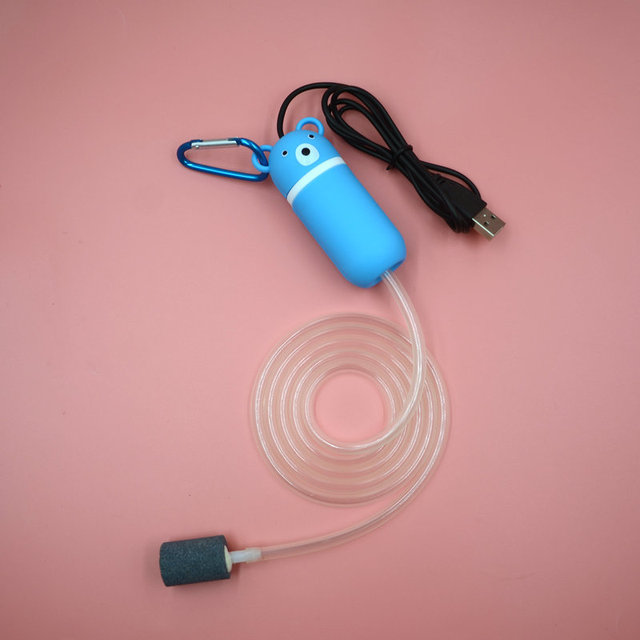 Mini Pompa Powietrzna USB do Akwarium - Cicha, Energooszczędna, Przenośna - Wianko - 11