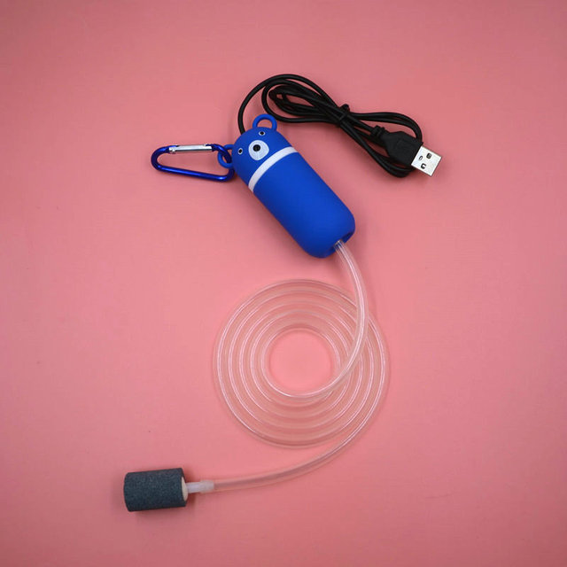 Mini Pompa Powietrzna USB do Akwarium - Cicha, Energooszczędna, Przenośna - Wianko - 14