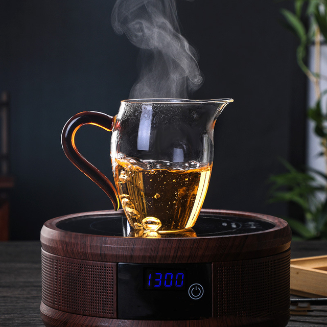 Kubek do herbaty Kung Fu z uchwytami, przezroczyste żaroodporne szkło, zdrowy napój - Wianko - 3