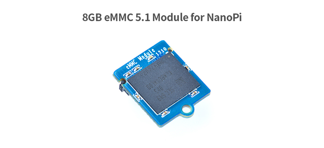 Moduł EMMC RealQvol FriendlyELEC z adapterem - 8GB/16GB/32GB/64GB - kompatybilny z Nanopi Raspberry Pi - Wianko - 2