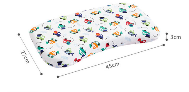 Poduszki dziecięce bawełna Cartoon - poduszki z poszewką dla dzieci, mała poduszka podpórka dla głowy dziecka, poduszka ochrona niemowląt Cush - Wianko - 2
