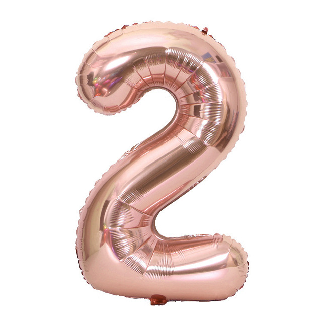 Balon 40 cali w kształcie cyfry, 90CM helem, z nadrukiem Happy Birthday, dekoracje ślubne, słodkie 16, świąteczne - Wianko - 7