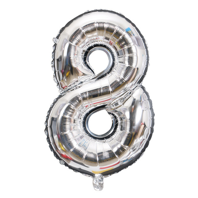 Balon 40 cali w kształcie cyfry, 90CM helem, z nadrukiem Happy Birthday, dekoracje ślubne, słodkie 16, świąteczne - Wianko - 11