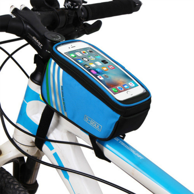 Torba rowerowa z ekranem dotykowym na telefon 5.7 cala MTB - Wianko - 23