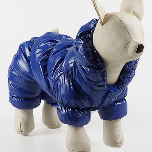 Ciepłe zimowe ubrania wiatroszczelne dla psów - płaszcz kurtka ocieplane, szczenięcą kamizelkę Chihuahua, mopsy - Wianko - 8