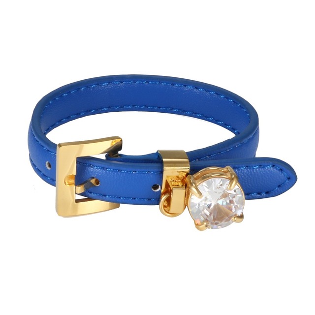 Skórzana bransoletka regulowana zegarkiem nadgarstek dla kobiet i mężczyzn, luksusowa marka biżuterii sportowej - Wianko - 7