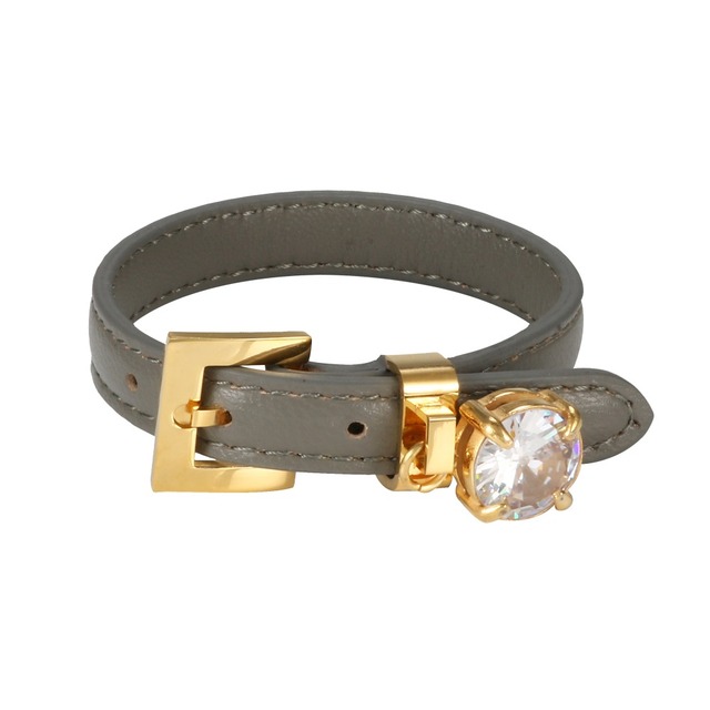 Skórzana bransoletka regulowana zegarkiem nadgarstek dla kobiet i mężczyzn, luksusowa marka biżuterii sportowej - Wianko - 8