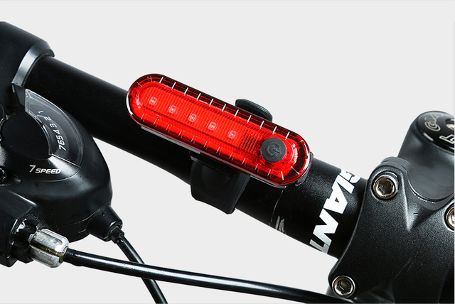 MTB Światło rowerowe z 4 trybami, wodoodporne, z tylnej COB LED, zasilane USB, ostrzegawcze, lampa bezpieczeństwa rowerowa - Wianko - 15