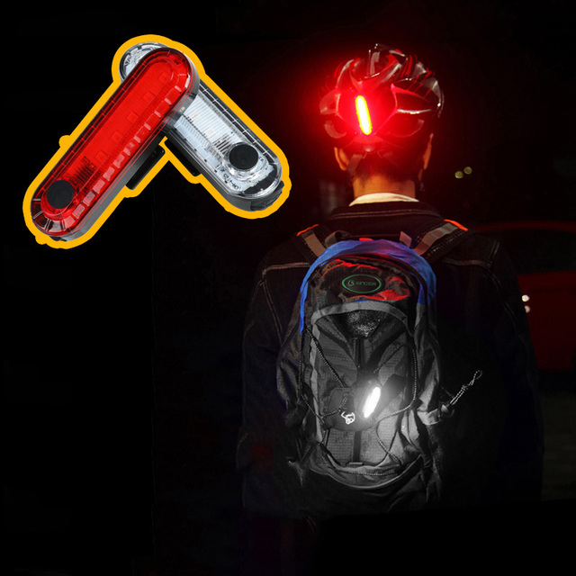MTB Światło rowerowe z 4 trybami, wodoodporne, z tylnej COB LED, zasilane USB, ostrzegawcze, lampa bezpieczeństwa rowerowa - Wianko - 19