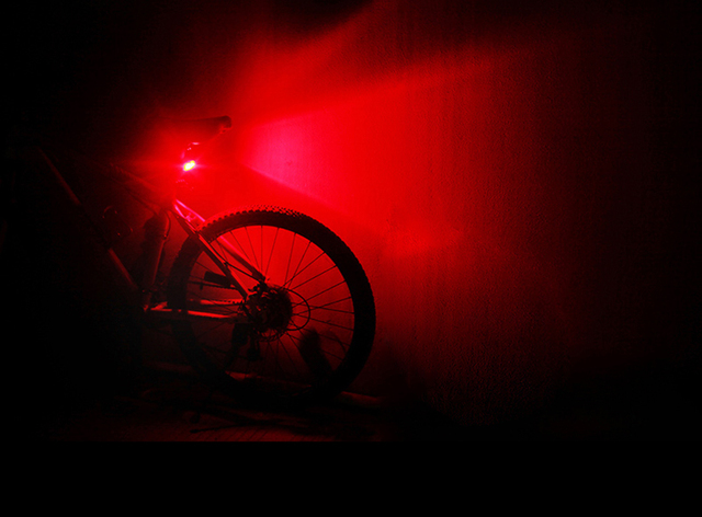 MTB Światło rowerowe z 4 trybami, wodoodporne, z tylnej COB LED, zasilane USB, ostrzegawcze, lampa bezpieczeństwa rowerowa - Wianko - 18