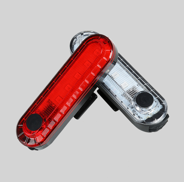 MTB Światło rowerowe z 4 trybami, wodoodporne, z tylnej COB LED, zasilane USB, ostrzegawcze, lampa bezpieczeństwa rowerowa - Wianko - 3