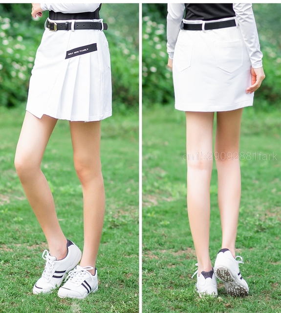 2020 Nowa spódnica golfowa dla kobiet PGM Skorts - plisowana, antyopróżniona spódnica spodenki tenisowe - Wianko - 5