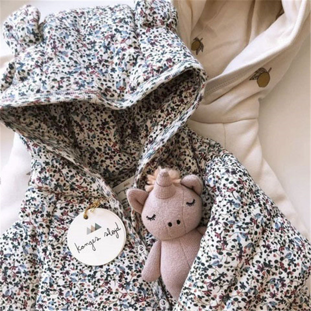 Pajacyk niemowlęcy zimowy Kingsley - wzór Romper z uszami, ciepły i wygodny, dla chłopca i dziewczynki, w kolorze wiśniowym - Wianko - 7