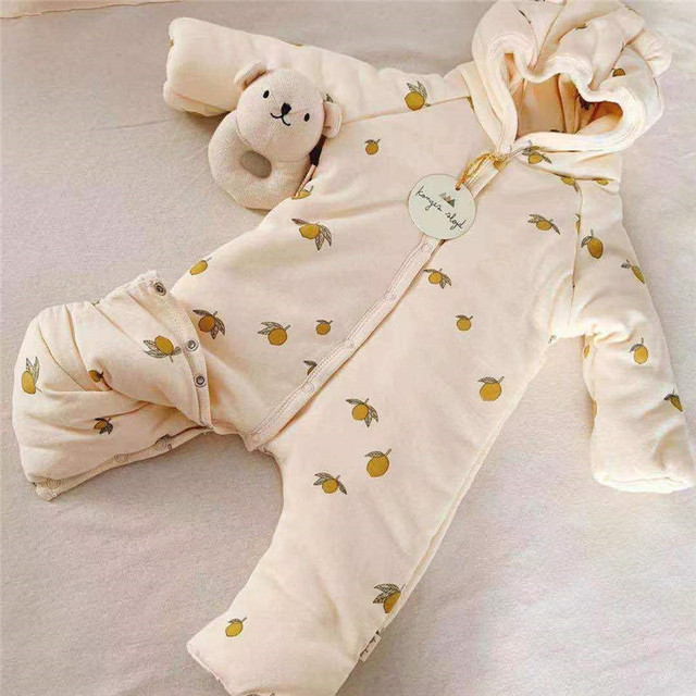 Pajacyk niemowlęcy zimowy Kingsley - wzór Romper z uszami, ciepły i wygodny, dla chłopca i dziewczynki, w kolorze wiśniowym - Wianko - 31