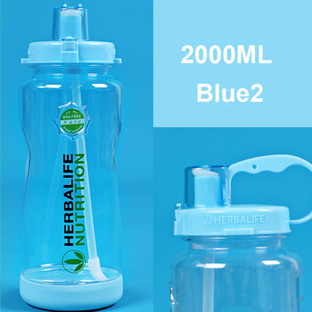 Hurtownia Herbalife Nutrition Sport - Bidon 2L 1000ml - Przenośna butelka wody plastikowa na rower, wspinaczkę, piknik i camping - Wianko - 15