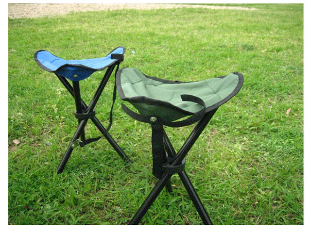 Przenośny składany stołek wędkarski trójkąt Camping – lekki, składany krzesło piknikowe na świeżym powietrzu - Wianko - 3