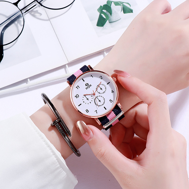 Nowoczesny damski zegarek luksusowy Rainbow, inspirowany najnowszymi trendami, z egzotycznym, retro wzornictwem - Wianko - 4