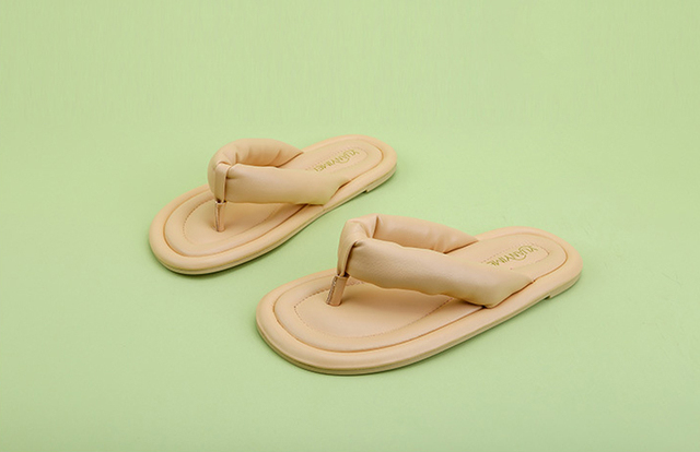 LUPINUS eleganckie damskie klapki z wystającym palcem, miękka podeszwa, letnie plażowe buty - Wianko - 4