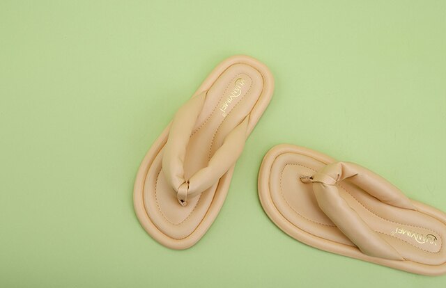 LUPINUS eleganckie damskie klapki z wystającym palcem, miękka podeszwa, letnie plażowe buty - Wianko - 5
