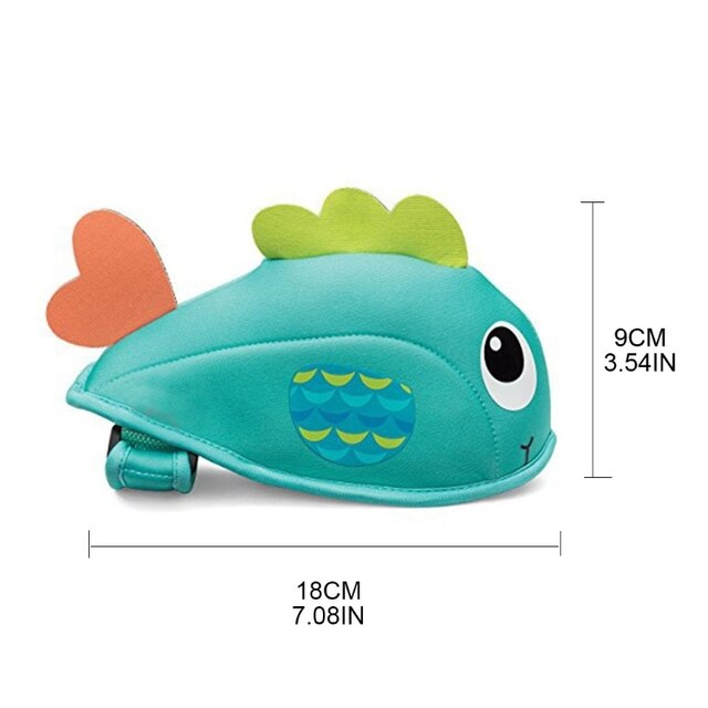 Praktyczna osłona na krawędź i róg wanny do ochrony dziecka podczas kąpieli - miękkie ryby w kształcie (H3CD) - Wianko - 5