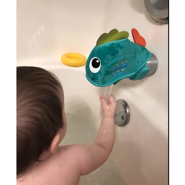 Praktyczna osłona na krawędź i róg wanny do ochrony dziecka podczas kąpieli - miękkie ryby w kształcie (H3CD) - Wianko - 2