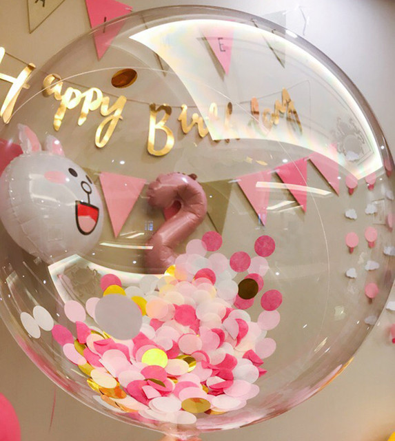1 zestaw balony LED 18 24 36 cali - dekoracja ślubna i urodzinowa - Wianko - 5