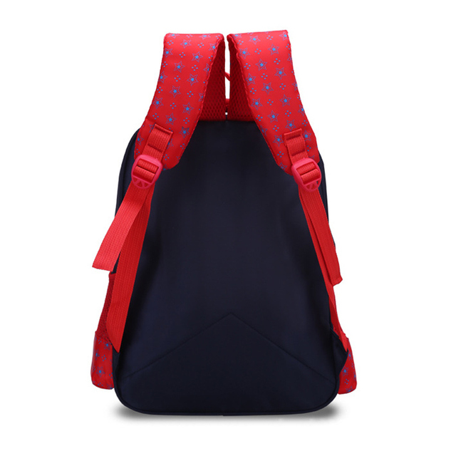 Plecak dziecięcy Spiderman Batman Disney Fashion - wzór z bohaterami z komiksów - Wianko - 4