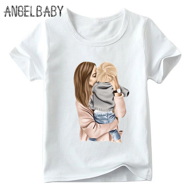 2021 Moda: Rodzina wygląda - T-shirt miłości dla mamy i dziewczynki - Wianko - 25