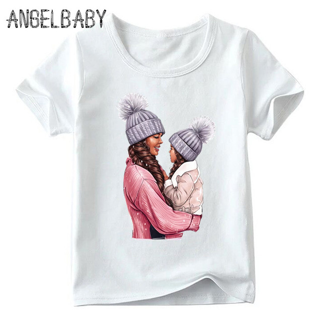2021 Moda: Rodzina wygląda - T-shirt miłości dla mamy i dziewczynki - Wianko - 21