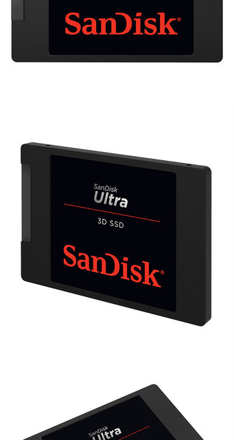 Dysk SSD SanDisk ULTRA 3D 2TB + 500GB + 1TB + 250GB SATA3.0 6 GB/s - Wianko - 2