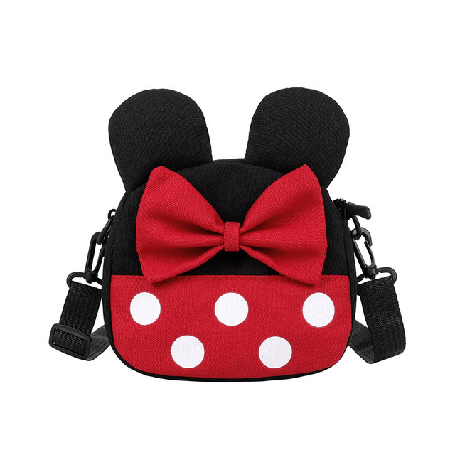 Plecak Minnie Mini Disney Mickey Mouse dla dziewczynek – mała, kawaii torebka damska - Wianko - 1
