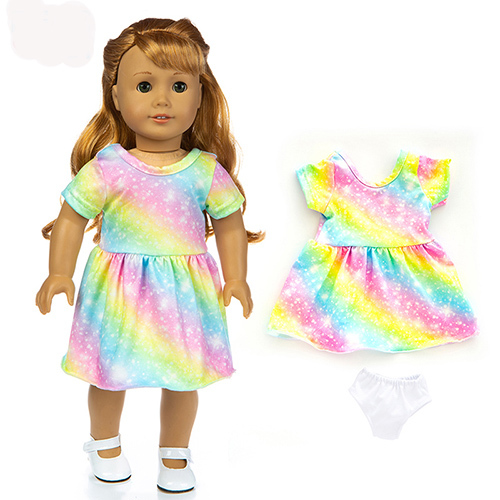 Lalka sukienka rozrywka do American Girl 18 cali, pasuje również do lalki Alexander - najlepszy prezent dla dzieci - Wianko - 7