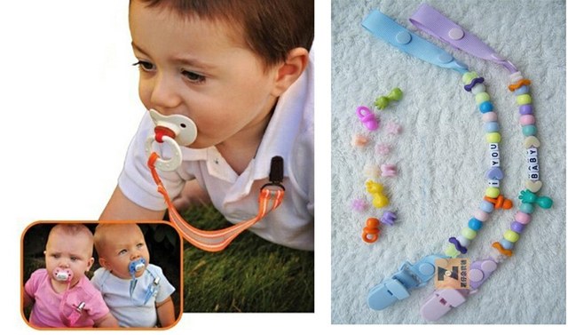 Sutoyuen 200 szt. Mix 20 kolorów 20mm KAM D kształt plastikowych klipsów smoczków zacisk plastikowy smoczka z gryzakiem dla niemowląt z uchwytem na łańcuszek - Wianko - 10