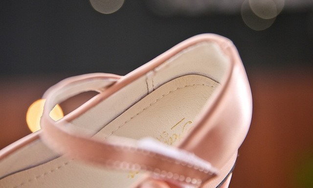 Skórzane buty dziewczęce dla księżniczek - czarny/różowy/beżowy, rozmiary 3-12 lat - Wianko - 22