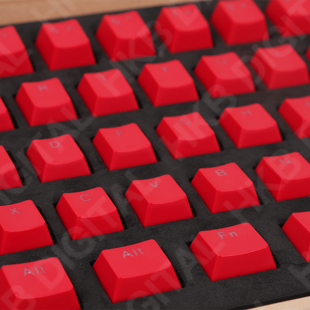 Klawiatura mechaniczna czerwona z podświetleniem przezroczystym, 108 klawiszy, ABS, dla Anne Pro 2 GK61 SK61 GK64, PC Laptop - Wianko - 8