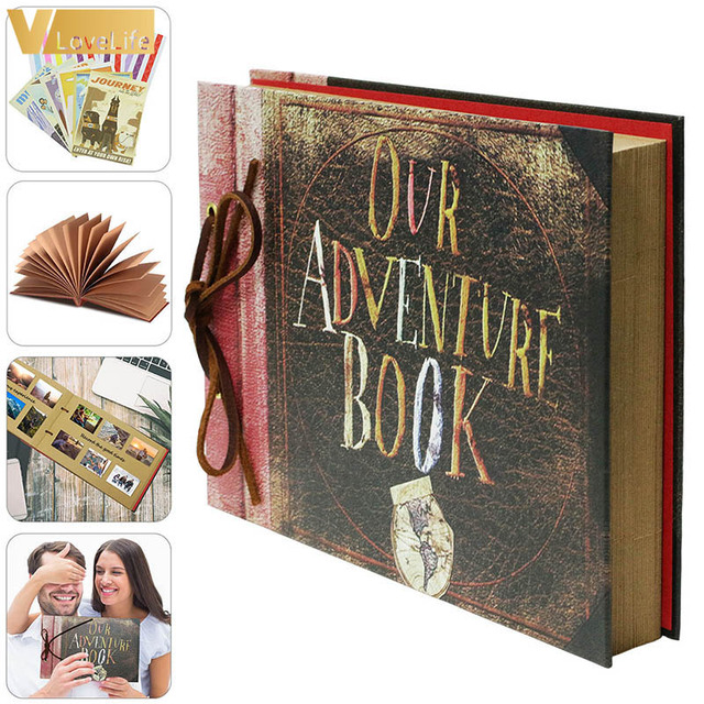 Księga gości Nasze przygody w ręcznie robionym pudełku upominkowym: podróż, retro, vintage - Wianko - 27