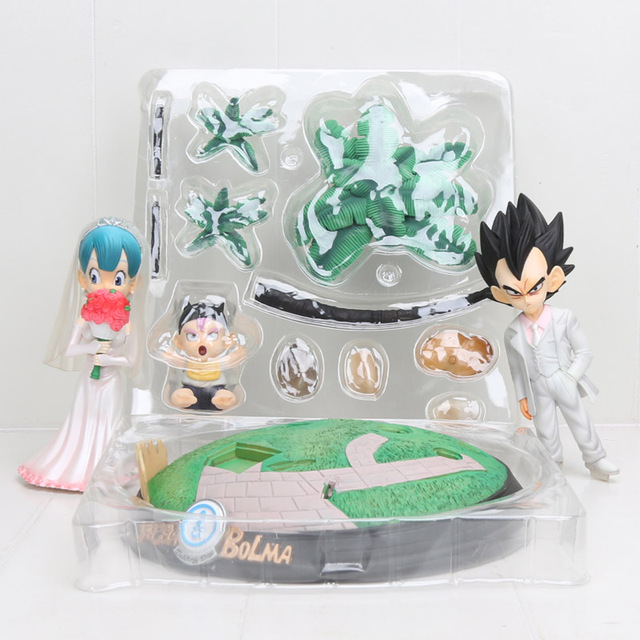 Figurka akcji Dragon Ball Z - Goku i Vegeta w dniu ślubu, prezent kolekcjonerski - Wianko - 11
