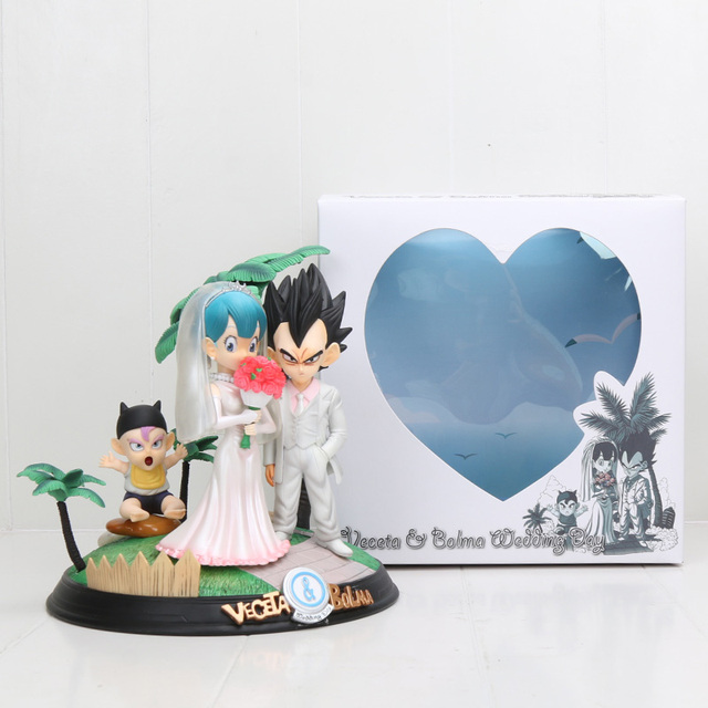 Figurka akcji Dragon Ball Z - Goku i Vegeta w dniu ślubu, prezent kolekcjonerski - Wianko - 7