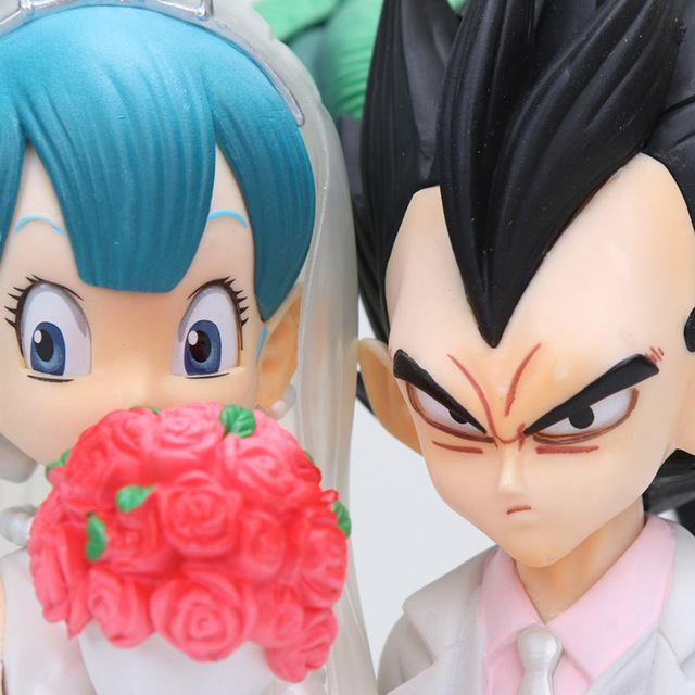 Figurka akcji Dragon Ball Z - Goku i Vegeta w dniu ślubu, prezent kolekcjonerski - Wianko - 9
