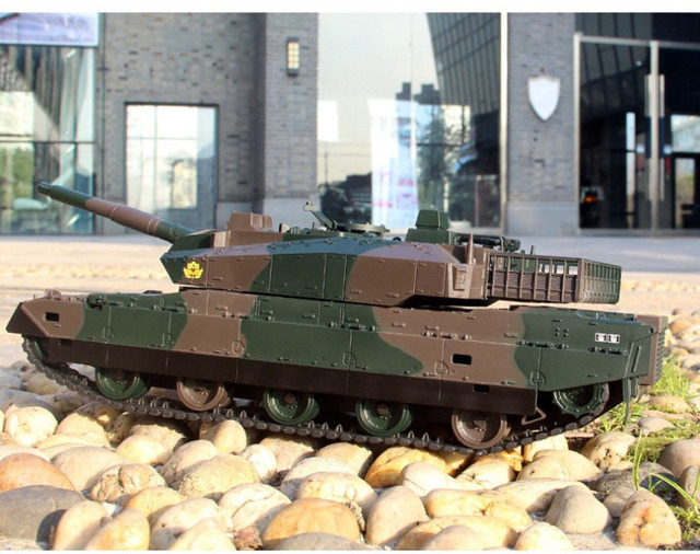 Zdalnie sterowany duży model czołgu ładującego - zabawka dla chłopca zdalnie sterowana zabawka w kształcie samochodowego czołgu - Wianko - 15