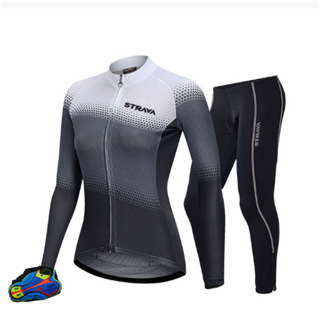 2021 STRAVA odzież rowerowa - anty zestaw koszulek z oddychającym materiałem - Wianko - 3