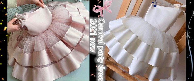 Sukienka dla dziewczynek korowód z dekoltem w szpic, Tuxedo, pióra na ślub - różowe cekiny - Wianko - 2