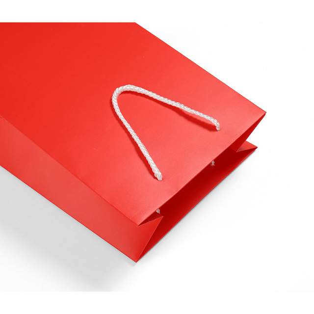 Zielona czerwona wysokiej jakości papierowa torba na prezent, różne rozmiary, z uchwytami - Wianko - 11